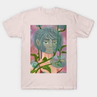 Pretty girl in water bubble T-Shirt